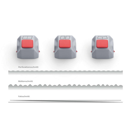 Lame assortite - per taglierina Hobby 508 new - 59 x 21 cm - Dahle - conf. 3 pezzi