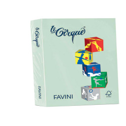 Carta Le Cirque - A4 - 80 gr - verde pistacchio pastello 102 - Favini - conf. 500 fogli