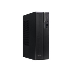 Acer Veriton X2 VX2720G - Tower compatto Core i3 12100 / fino a 4.3 GHz - RAM 8 GB - SSD 256 GB - UHD Graphics 730 - Gigabit Et