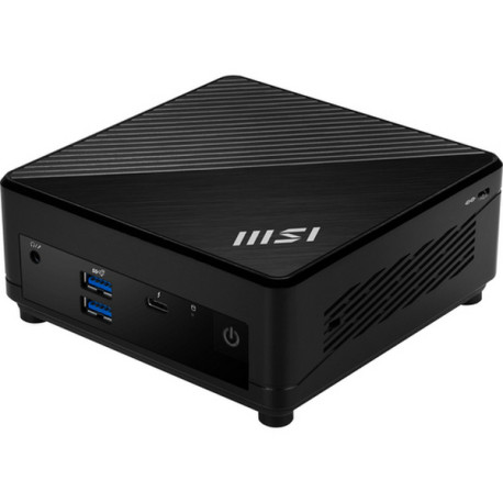 MSI Cubi 5 1M-440BEU, PC con dimensioni 0,6 l, Mini PC barebone, Intel SoC, Collegamento ethernet LAN, Wi-Fi 6E (802.11ax), 65 