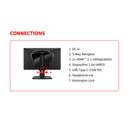 MSI MAG monitor gaming 274UPDF E16M