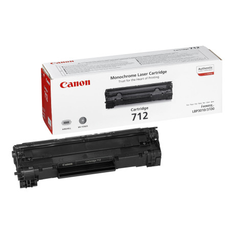 Canon 712 - Nero - originale - cartuccia toner - per i-SENSYS LBP3010, LBP3100