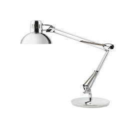 Lampada da tavolo Architect - 11 W - silver - Alba