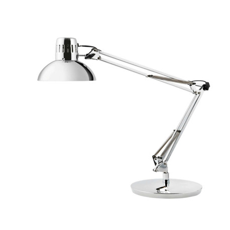 Lampada da tavolo Architect - 11 W - silver - Alba
