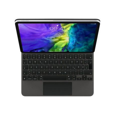 Apple Magic Keyboard - Custodia tastiera e carta - con trackpad - retroilluminato - Apple Smart connector - QWERTZ - Tedesca - 