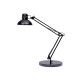 Lampada da tavolo Architect - a fluorescenza - 42 x 39 cm - base diametro 20 cm - 11W - nero - Alba