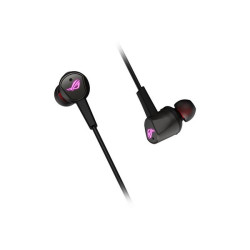 ASUS ROG Cetra II - Auricolari con microfono - in-ear - cablato - eliminazione rumore attivata - USB-C - nero