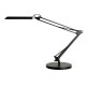 Lampada da tavolo Swingo - a led - con base e morsetto - 44 x 34,5 x 13,5 cm - 10 W - nero - Unilux