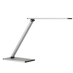 Lampada da tavolo Terra - a led - 5 W - silver - Unilux
