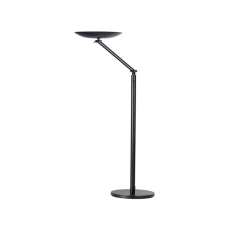 Lampada da terra articolata Varialux - a led - base diametro 34 cm - H 160/180 cm - 23 W - nero - Unilux