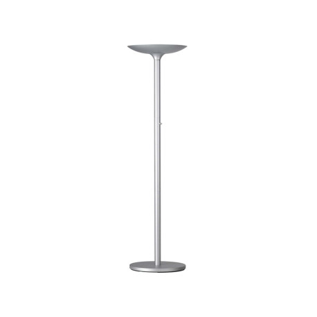 Lampada da terra Varialux - a led - base diametro 34 cm - H 180 cm - 23 W - grigio metal - Unilux