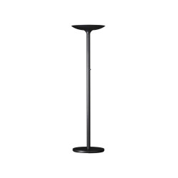 Lampada da terra Varialux - a led - base diametro 34 cm - H 180 cm - 23 W - nero - Unilux