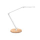 Lampada Giant - a led - con base in legno - bianco - Cep