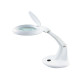 Lampada MiniZoom - a led - con lente di ingrandimento - 5,9 W - bianco - Unilux