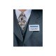 DURABLE - Badge per il nome - per 54 x 90 mm - magnete - trasparente (pacchetto di 25)