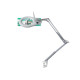 Lampada Zoom - a led - con lente di ingrandimento - 7,7 W - bianco - Unilux