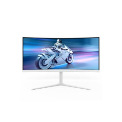 Philips Evnia 5000 34M2C5501A - Monitor a LED - gaming - curvato - 34" - 3440 x 1400 WQHD @ 180 Hz - Fast VA - 300 cd/m² - 4000
