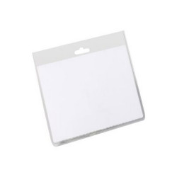 DURABLE - Badge per il nome - per 60 x 90 mm - trasparente (pacchetto di 20)