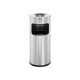 DURABLE - Cestino per rifiuti - rotondo - 17 L - metallo - argento