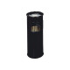 DURABLE - Cestino per rifiuti - rotondo - 17 L - metallo - nero