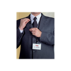 DURABLE - Laccio da collo per badge - nero (pacchetto di 10) - per P/N: 568002, 8149-19, 8157-19, 8603-19, 8610-19, 8612-19, 86