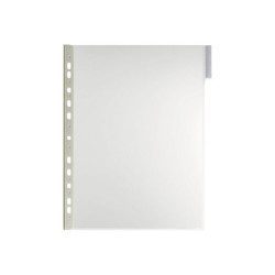 DURABLE - Leggio da tavolo - per A4 - cristallino con linguetta trasparente
