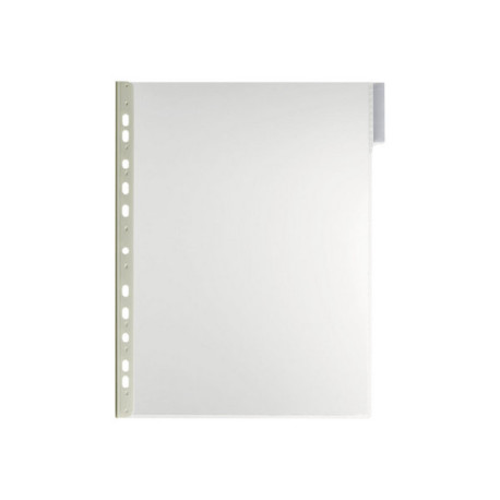 DURABLE - Leggio da tavolo - per A4 - cristallino con linguetta trasparente