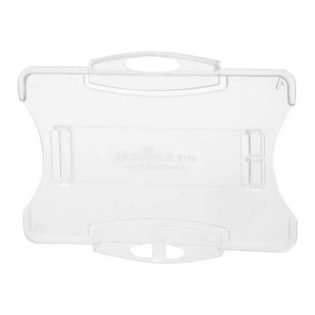 DURABLE - Porta badge - per 54 x 85 mm - trasparente (pacchetto di 10)