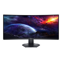 Dell 34 Gaming Monitor S3422DWG - Monitor a LED - gaming - curvato - 34" - 3440 x 1440 WQHD @ 144 Hz - VA - 400 cd/m² - 3000:1 