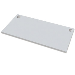 Piano di lavoro per scrivania Cambio - 140x80x2,5 cm - grigio - Fellowes