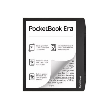 PocketBook Era - eBook reader - Linux 3.10.65 - 16 GB - 7 16 livelli di grigio (4-bit) E Ink Carta (