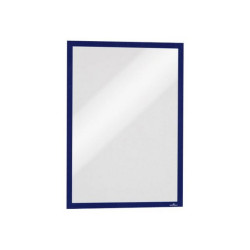 DURABLE DURAFRAME - Portadocumenti - montato su superficie - per A3 - fronte e retro - blu scuro (pacchetto di 2)