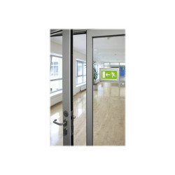 DURABLE DURAFRAME - Portadocumenti - per A5 - fronte e retro - argento (pacchetto di 2)