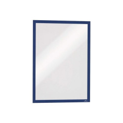 DURABLE DURAFRAME MAGNETIC - Portadocumenti - per A3 - magnetica - blu scuro (pacchetto di 5)