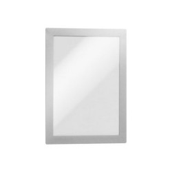 DURABLE DURAFRAME MAGNETIC - Portadocumenti - per A5 - magnetica - argento (pacchetto di 5)