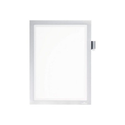DURABLE DURAFRAME NOTE - Portadocumenti - per A4 - argento metallizzato