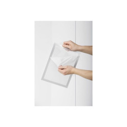 DURABLE DURAFRAME SUN - Portadocumenti - per A3 - non magnetico - argento (pacchetto di 2)