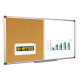 Lavagna combinata - 60 x 90 cm - bianco/ sughero - Bi-Office