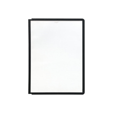DURABLE SHERPA - Leggio da tavolo - per A4 - cornice nera (pacchetto di 5) - per P/N: 5622-10, 5624-57