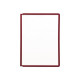 DURABLE SHERPA - Leggio da tavolo - per A4 - cornice rossa (pacchetto di 5) - per P/N: 5622-10, 5624-57