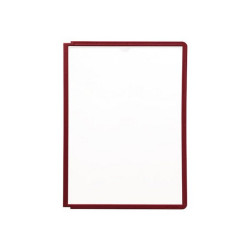 DURABLE SHERPA - Leggio da tavolo - per A4 - cornice rossa (pacchetto di 5) - per P/N: 5622-10, 5624-57