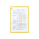 DURABLE SHERPA - Leggio da tavolo - per A4 - giallo (pacchetto di 5) - per P/N: 5622-10, 5624-57