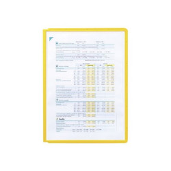 DURABLE SHERPA - Leggio da tavolo - per A4 - giallo (pacchetto di 5) - per P/N: 5622-10, 5624-57