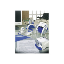 DURABLE VEGAS - Porta penne / supporto per annotazioni - blu, argento