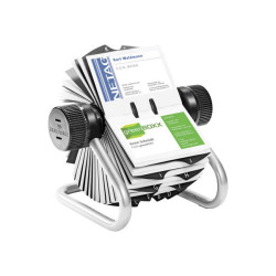 DURABLE VISIFIX - Archivio rotante - 200 compartimenti - 25 parti - prestampato: A-Z - per 104 x 72 mm - capacità 400 schede - 