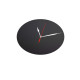 Lavagna da parete Silhouette - diametro 29 cm - forma orologio - nero - Securit