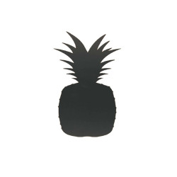 Lavagna da parete Silhouette - forma ananas - 49,3 x 23,6 cm - nero - Securit