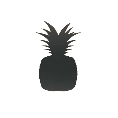 Lavagna da parete Silhouette - forma ananas - 49,3 x 23,6 cm - nero - Securit