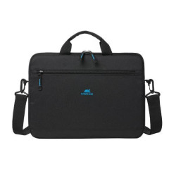 Rivacase Borsa e custodia Slim ECO per Notebook da 14' con un lato rigido Nera
