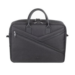 Rivacase Borsa ECO per Laptop 15,6' con cinghia trolley Nero